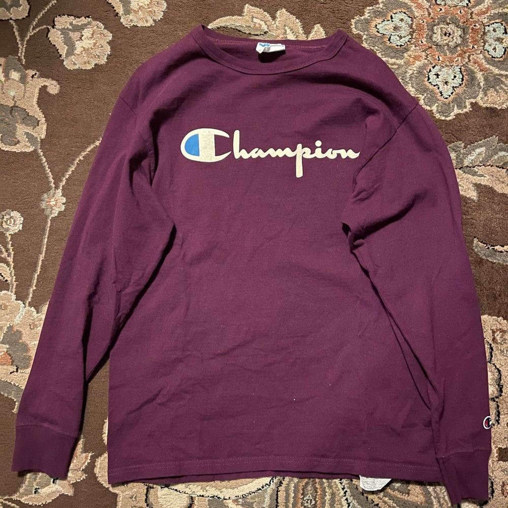 Champion purple long sleeve